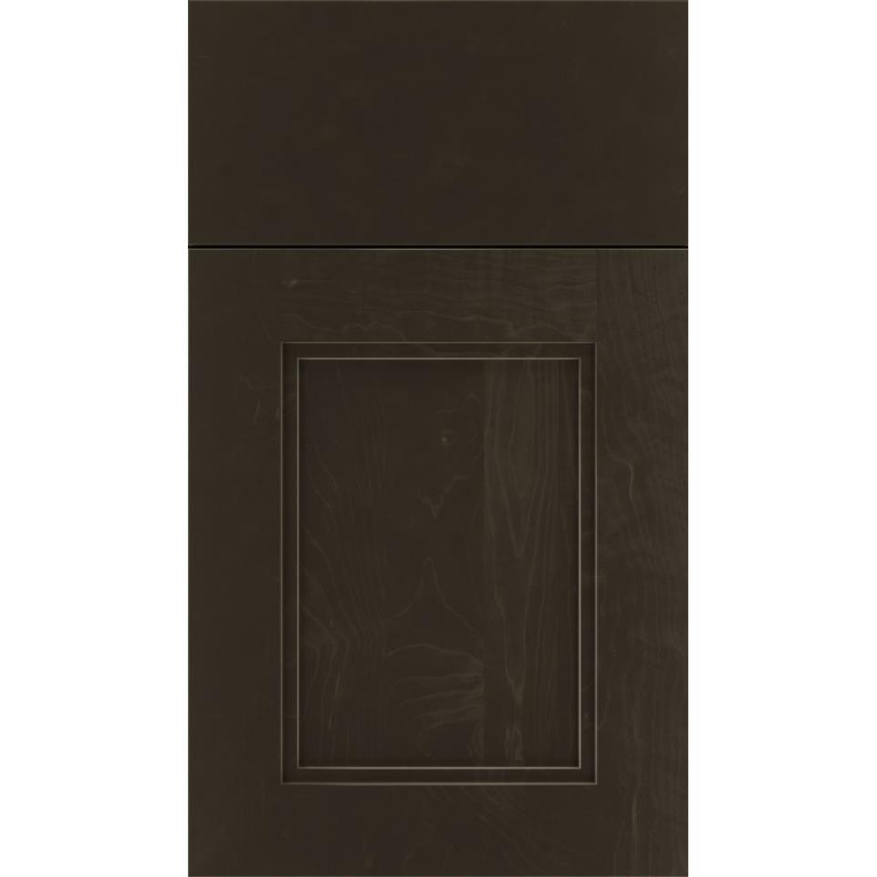 Square Thunder Dark Finish Square Cabinets