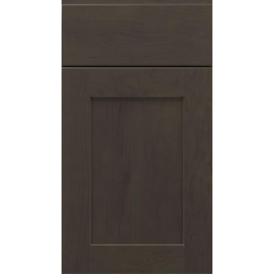Square Derby Dark Finish Square Cabinets