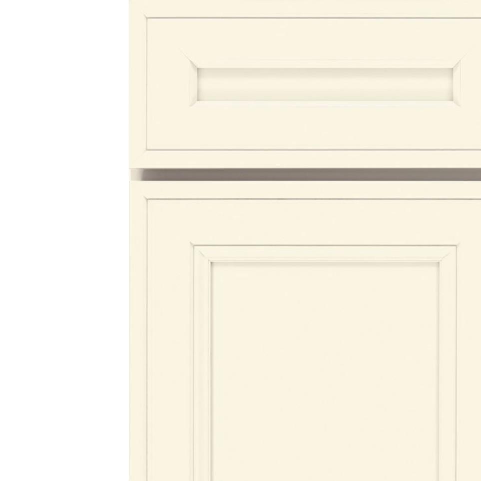 Square Coconut Paint - White Square Cabinets