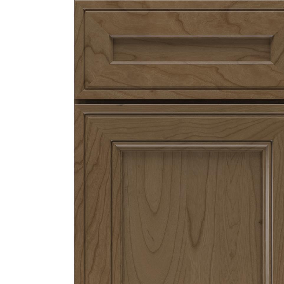 Square Morel Medium Finish Square Cabinets