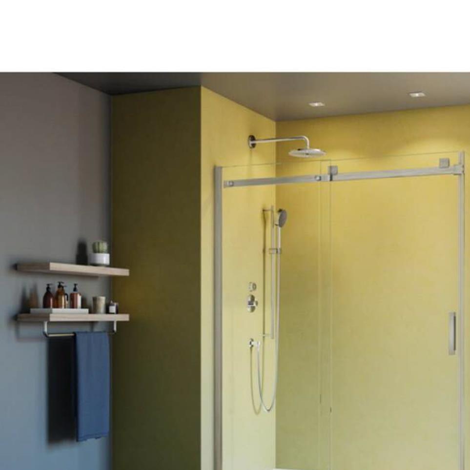 Door Brushed Nickel Nickel Showers