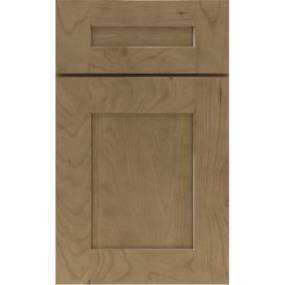 5 Piece Buckskin Medium Finish 5 Piece Cabinets