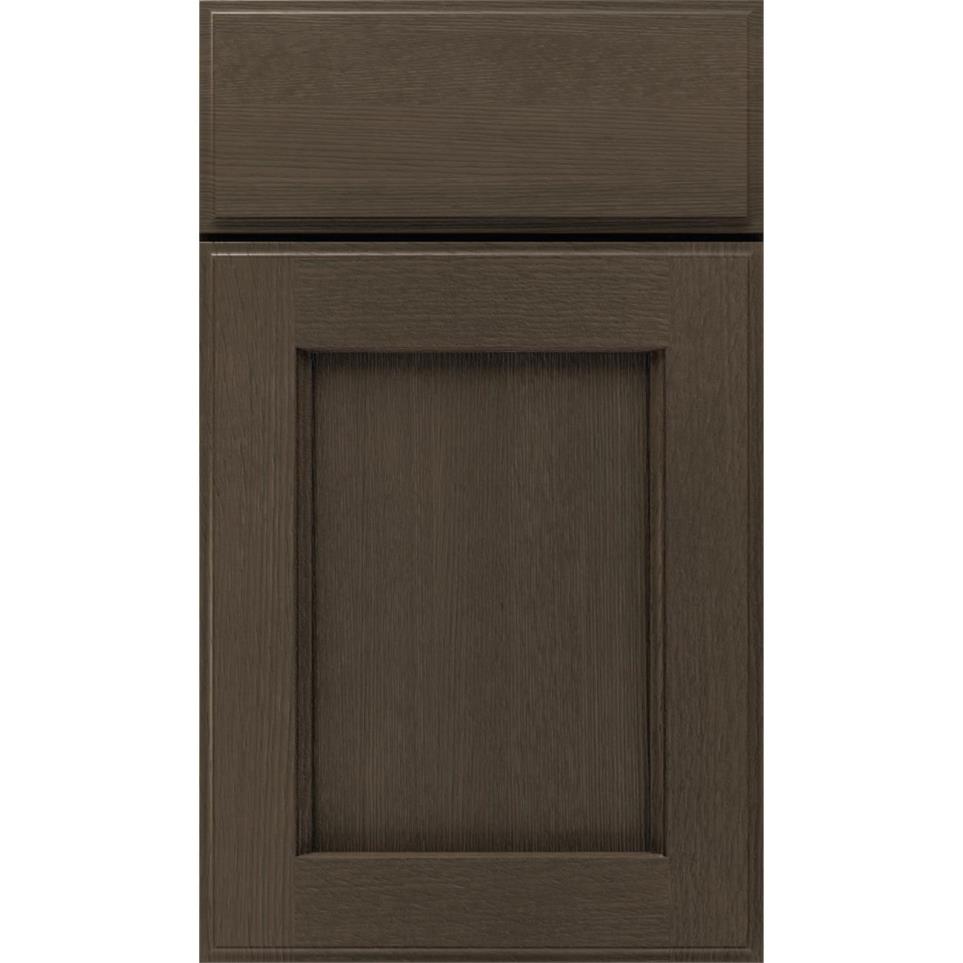 Square Boulder Dark Finish Square Cabinets