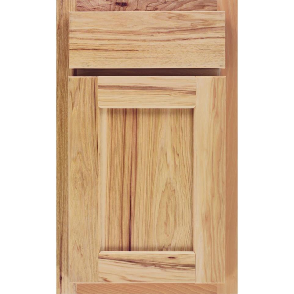 Square Natural Light Finish Square Cabinets