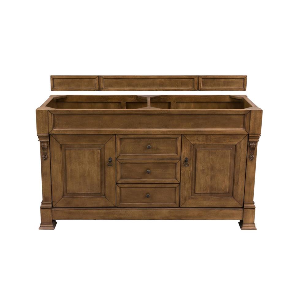 Base with Sink Top Country Oak Medium Finish Vanities