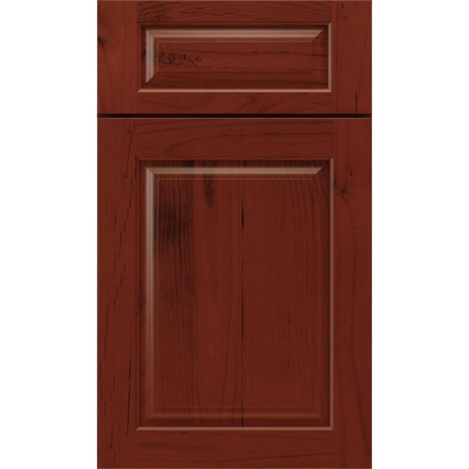 5 Piece Marsala Dark Finish 5 Piece Cabinets