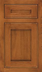 Inset Ruddy Toasted Almond  Inset Cabinets