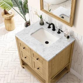 Base with Sink Top Light Oak Light Finish Vanities