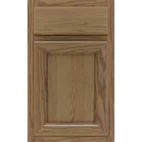 Square Buckskin Medium Finish Square Cabinets