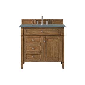 Base with Sink Top Saddle Brown Medium Finish Vanities