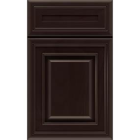 5 Piece Thatch Dark Finish 5 Piece Cabinets