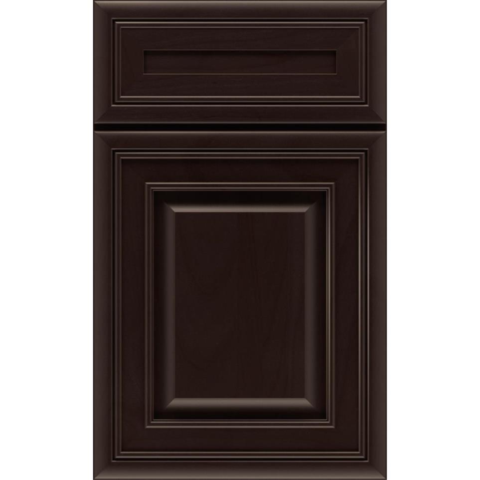 5 Piece Thatch Dark Finish 5 Piece Cabinets