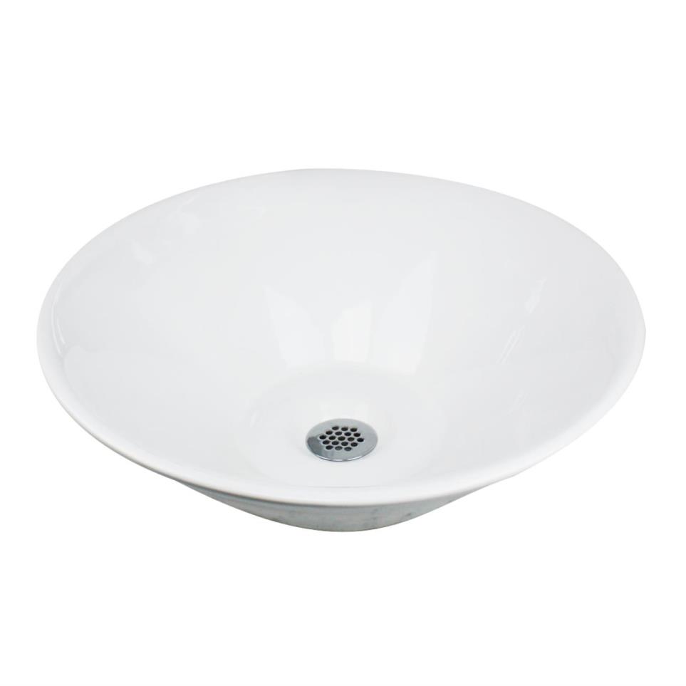 Bath White  Bathroom Sinks