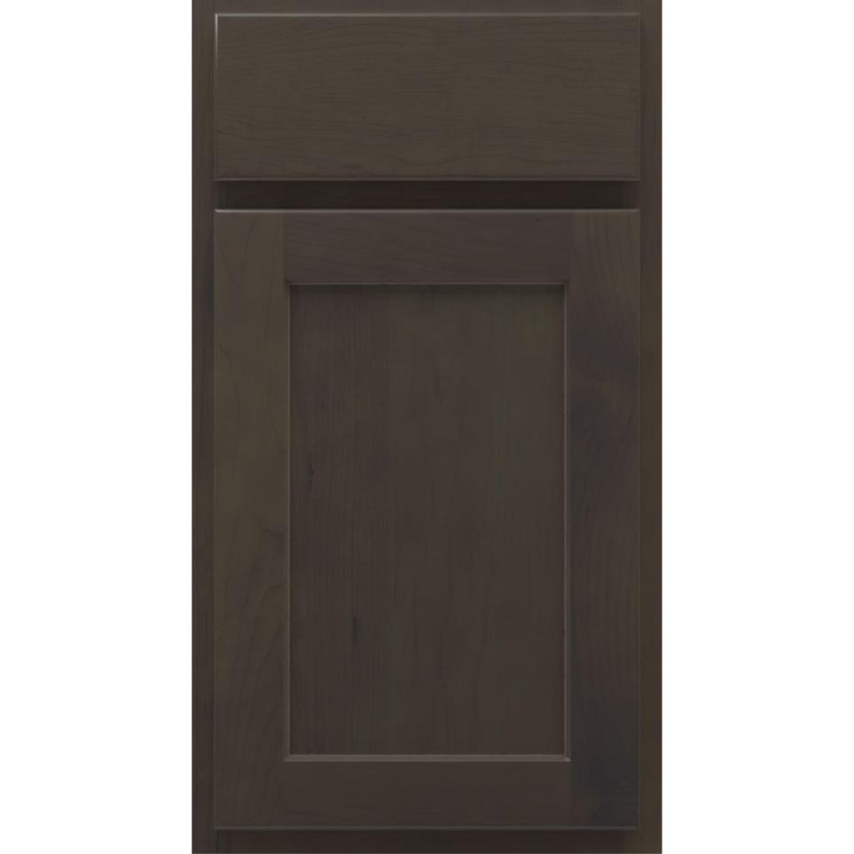 Square Derby Rye Dark Finish Square Cabinets