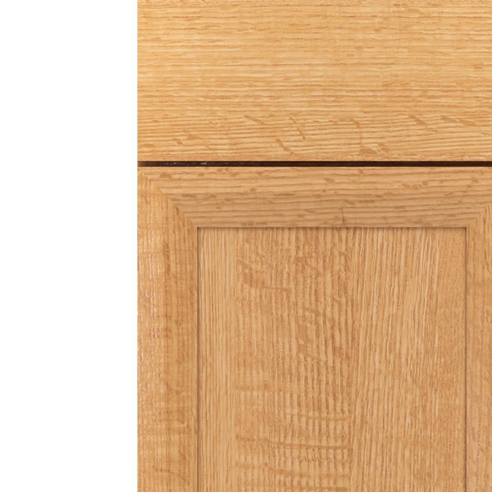 Square Natural Light Finish Square Cabinets