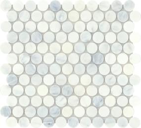Mosaic Winter Frost White Tile
