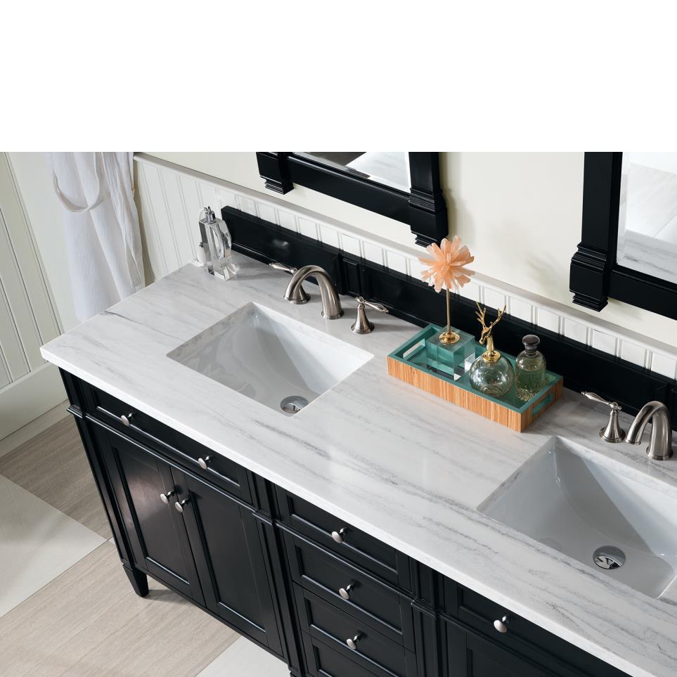 Base with Sink Top Black Onyx Grey / Black Vanities