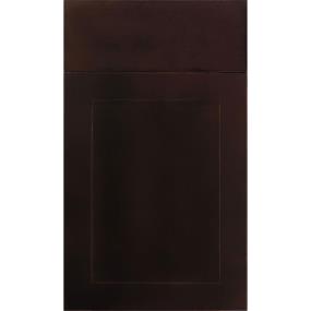 Square Sarsaparilla Dark Finish Square Cabinets