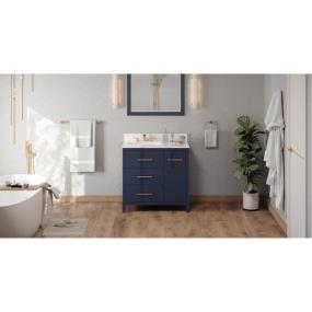 Base with Sink Top Hale Blue Blue / Purple Vanities