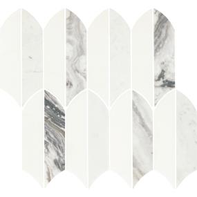 Mosaic Volakas Blend Polished White Tile
