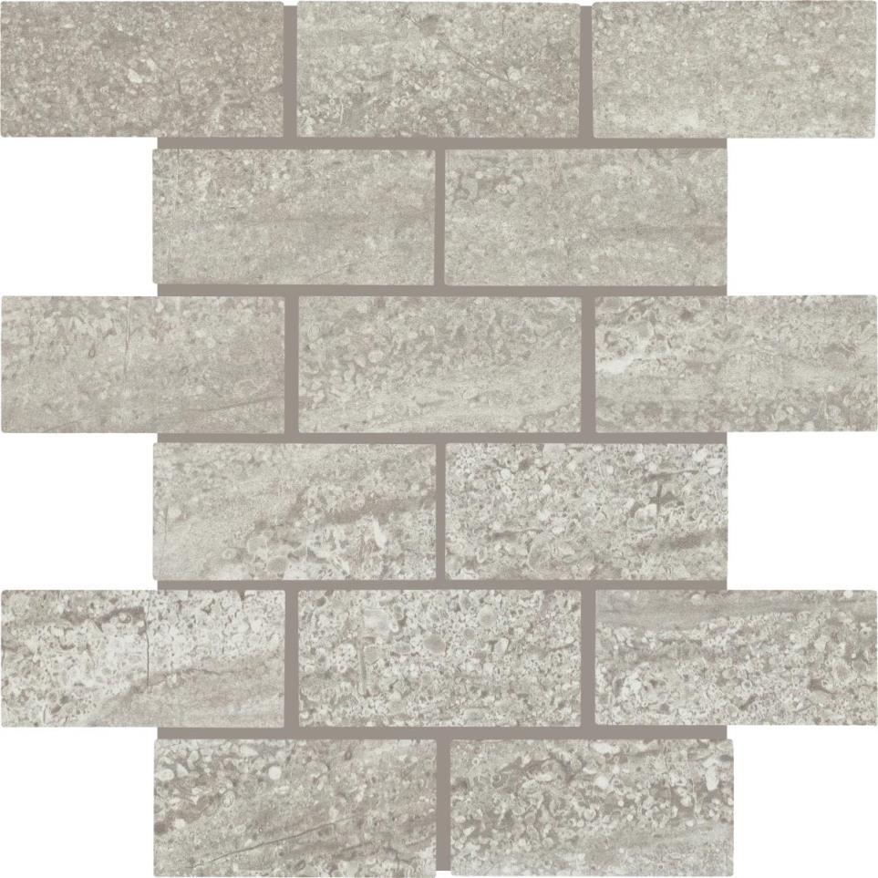 Mosaic Aged Grey  Matte Gray Tile