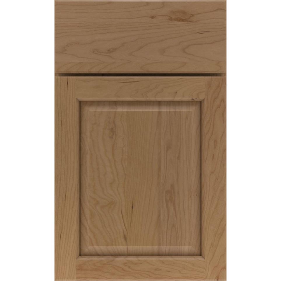 Square Buckskin Medium Finish Square Cabinets