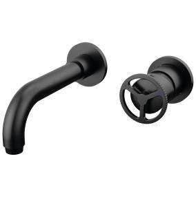 Bath Matte Black Black Faucets