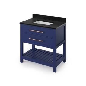 Base with Sink Top Hale Blue Blue / Purple Vanities