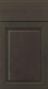 Square Derby Ebony Dark Finish Cabinets
