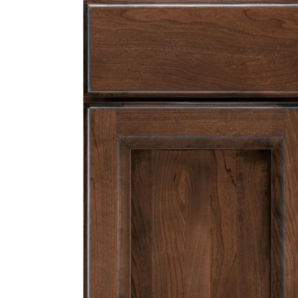 Square Mink Espresso Glaze - Stain Square Cabinets