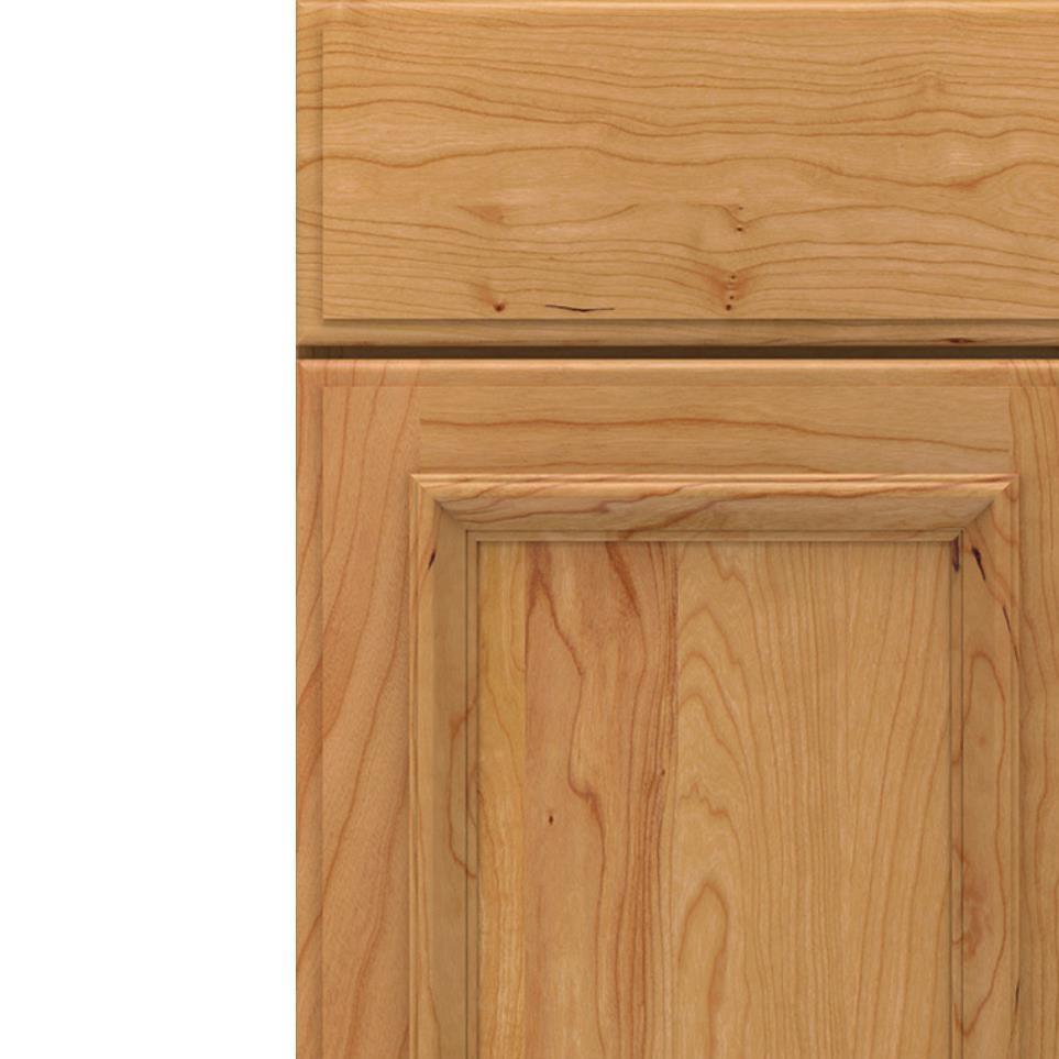 Square Natural Light Finish Square Cabinets