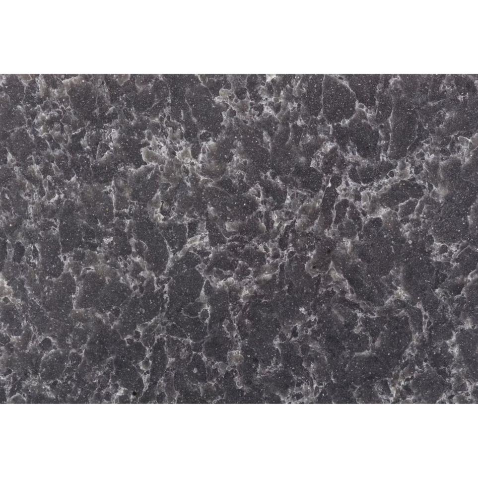 Slab Ocean Storm Grey / Black Quartz Countertops