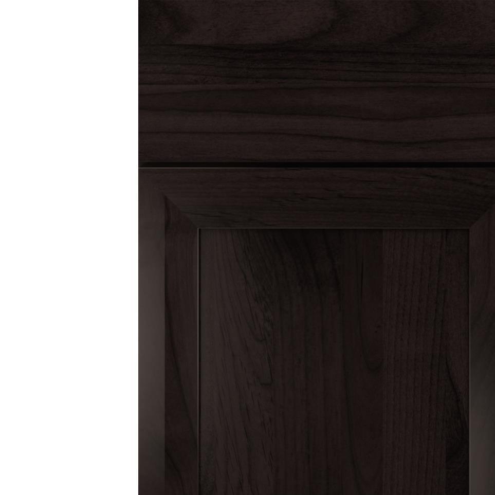 Square Stout Dark Finish Square Cabinets