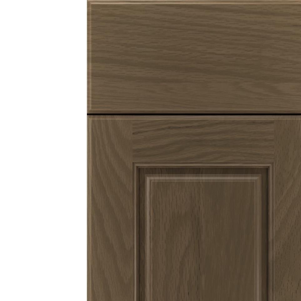 Square Cortado Medium Finish Square Cabinets