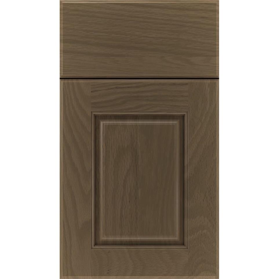 Square Cortado Medium Finish Square Cabinets