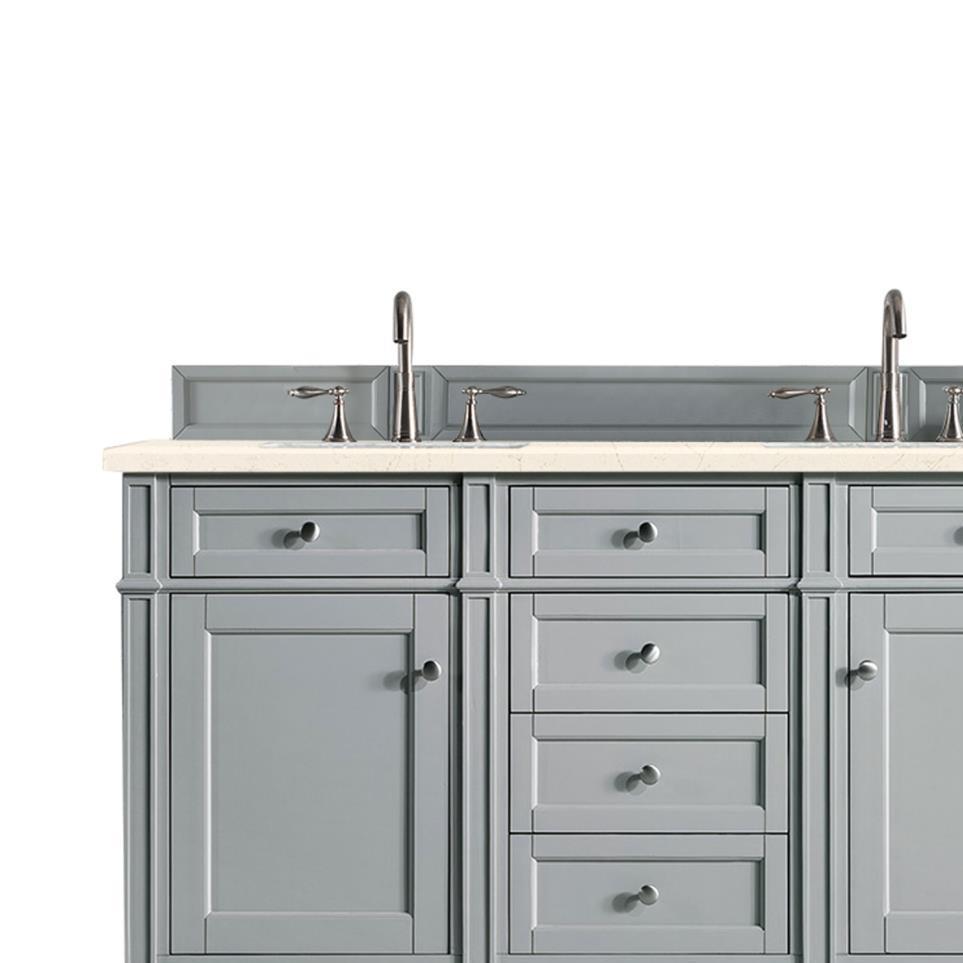 Base with Sink Top Urban Gray Grey / Black Vanities