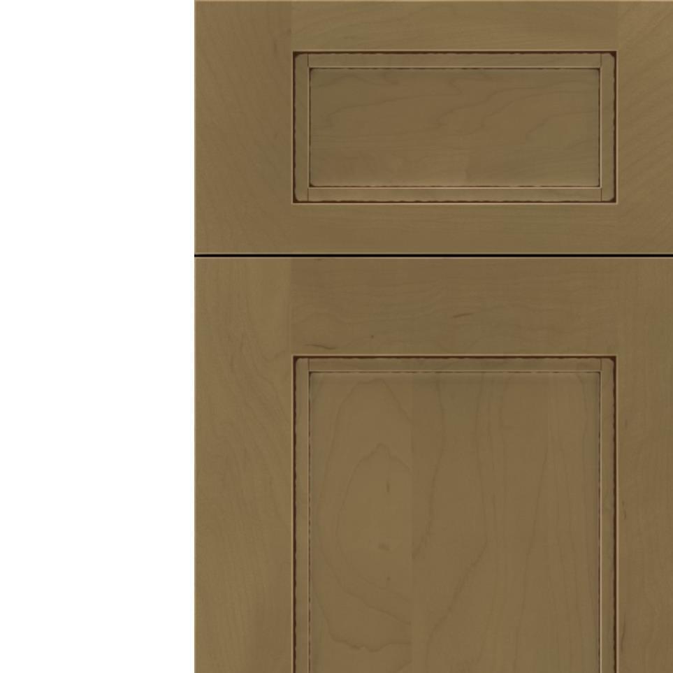 5 Piece Frappe Mocha Glaze Glaze - Stain 5 Piece Cabinets