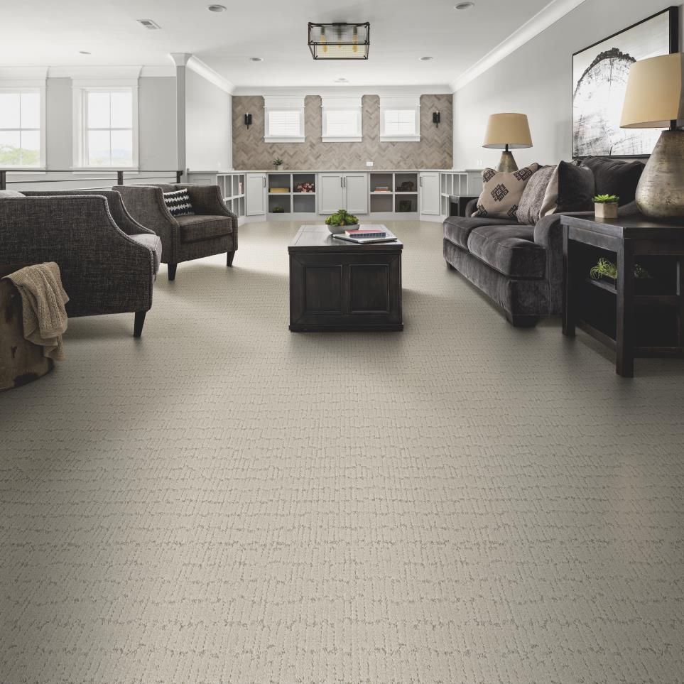 Pattern Moon Scape Beige/Tan Carpet