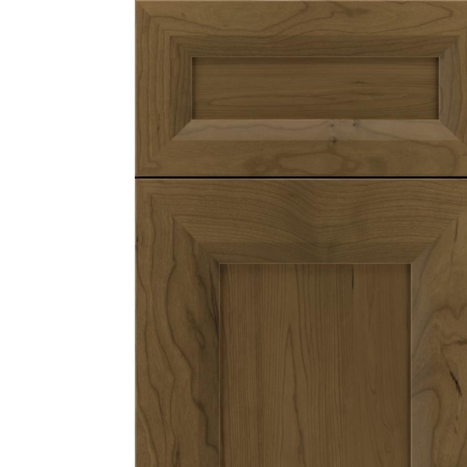 5 Piece Frappe Medium Finish 5 Piece Cabinets