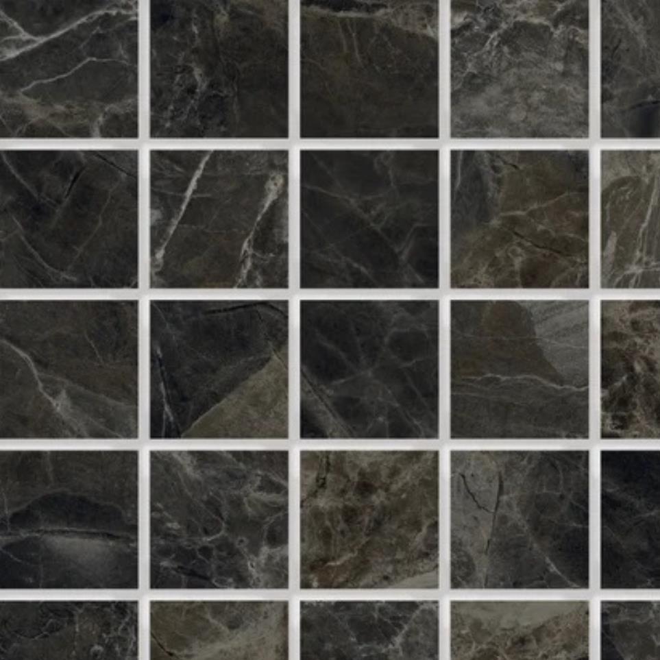 Mosaic Anthracite  Black Tile