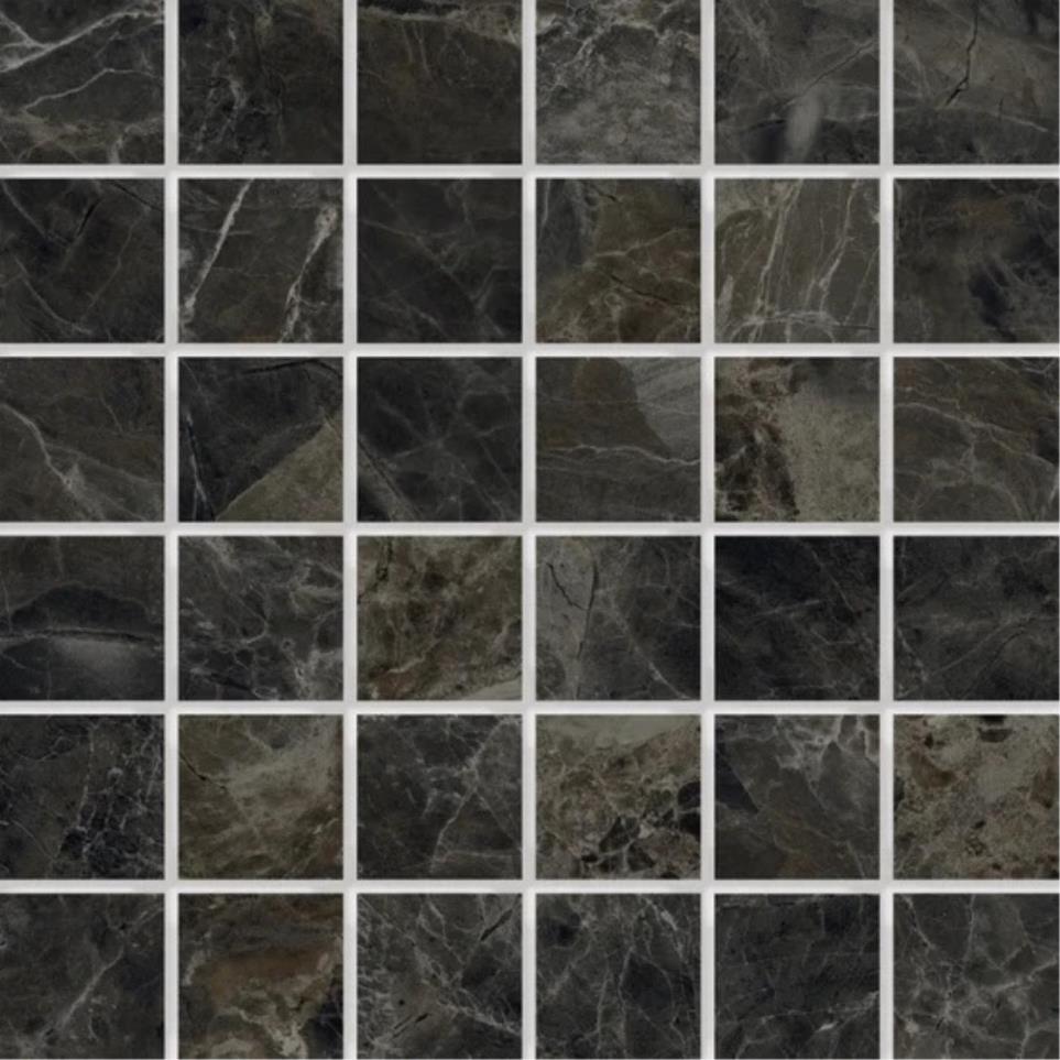 Mosaic Anthracite  Black Tile