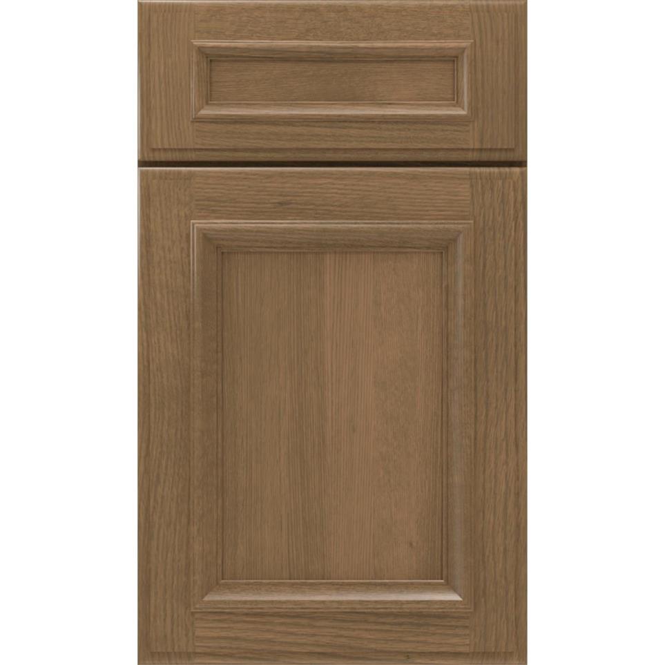 5 Piece Gunny Medium Finish 5 Piece Cabinets
