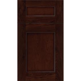 Square Cappuccino Dark Finish Square Cabinets