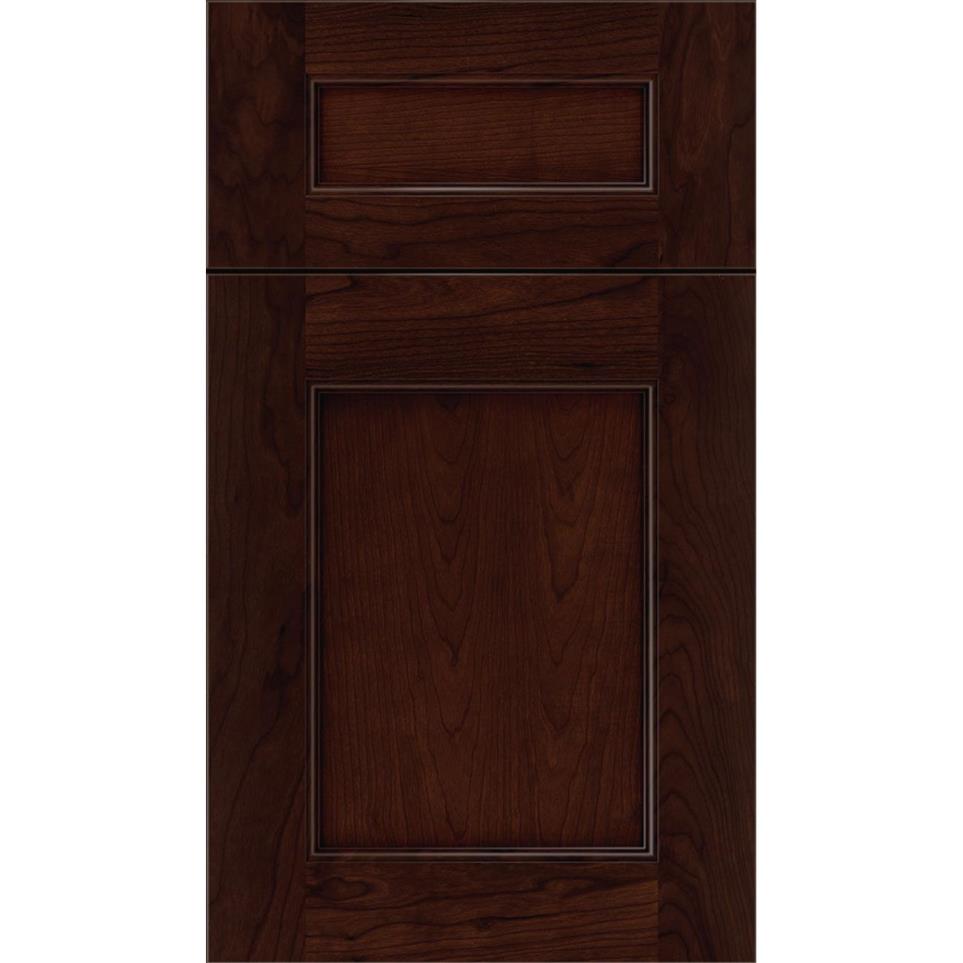 Square Cappuccino Dark Finish Square Cabinets