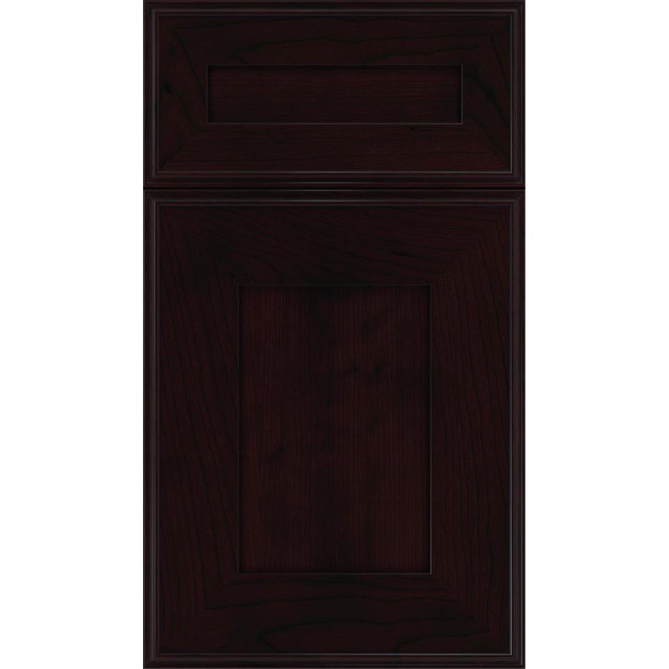 Square Espresso Black Glaze Glaze - Stain Square Cabinets