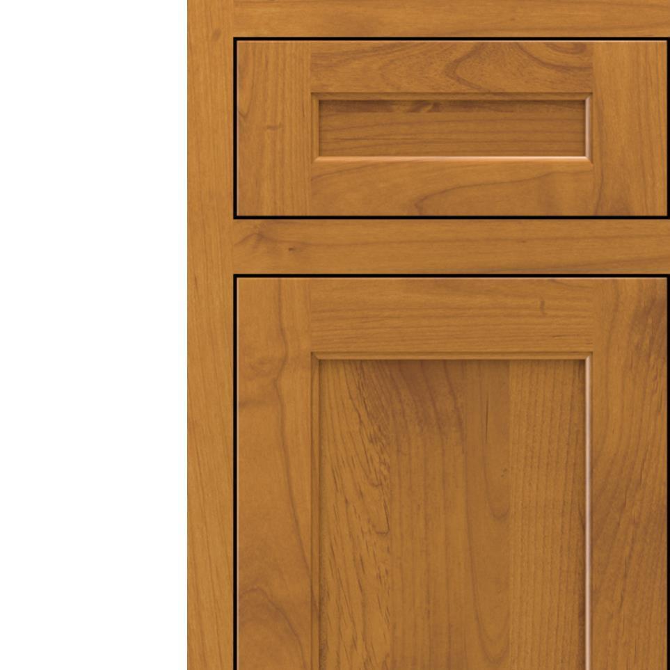 Square Pheasant Light Finish Square Cabinets