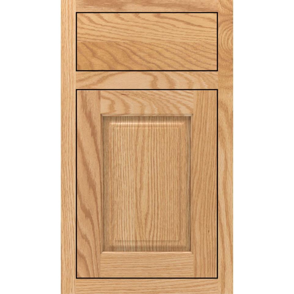 Square Natural Light Finish Square Cabinets