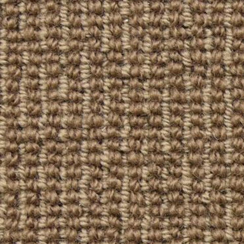 Loop Basket Weave Brown Carpet