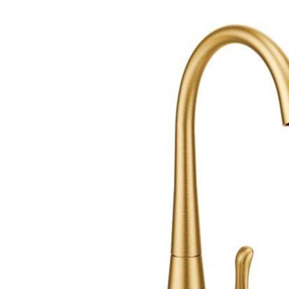 Kitchen Brushed Gold Brass / Gold Faucets