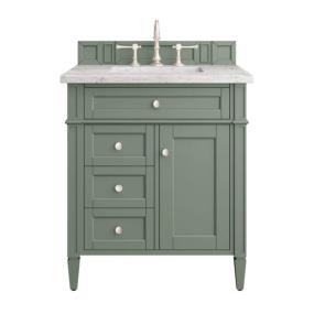 Base with Sink Top Smokey Celadon Green Vanities